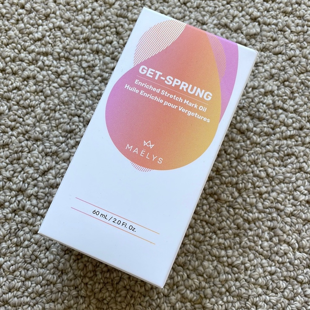 Maelys Get Sprung stretch mark oil